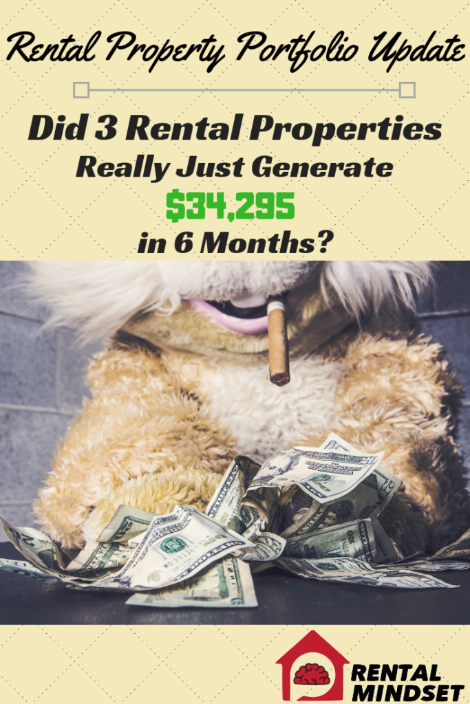Did 3 Rental Properties Really Just Generate $34,295 in 6 Months?