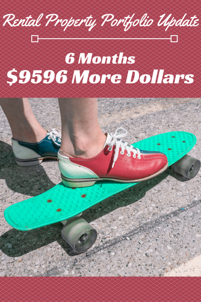 6 Months, $9596 More Dollars – Rental Property Portfolio Update
